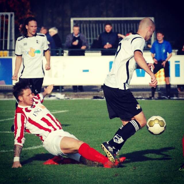 Roda ’46 strikt aanvaller Mike Maas