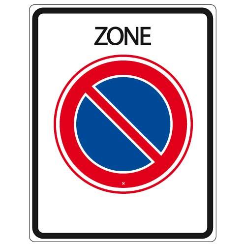 Parkeerverbodzone op de Bavoortseweg