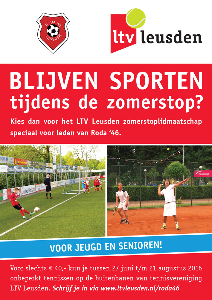 Blijven sporten tijdens de zomerstop?
