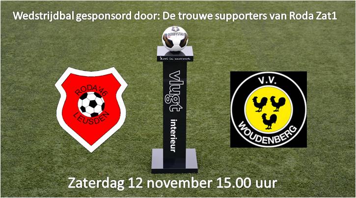 Zaterdag 12 november: Roda'46 Zat1 - Woudenberg
