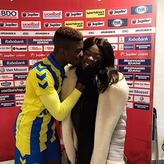 Belangstelling RKC Waalwijk voor Brian Bawauh