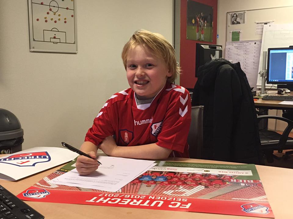 Boaz Plantinga tekent bij FC Utrecht
