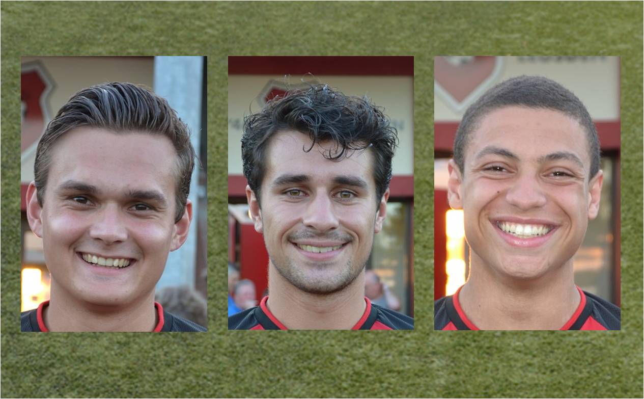 Maties Heesbeen, Wesly van Ojen en Jaimy Wilken tekenen bij