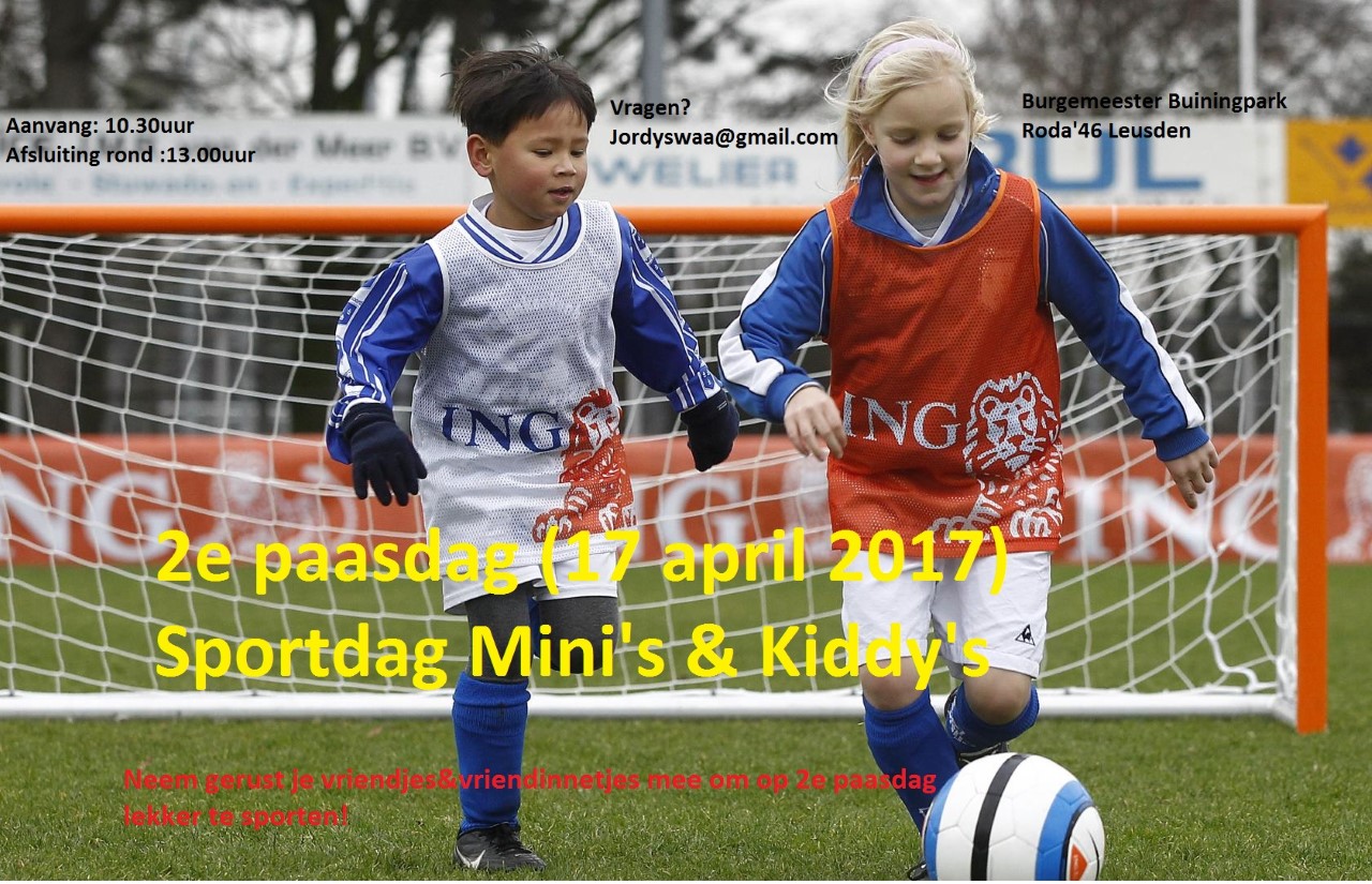 Sport/Clinicdag Mini’s en Kiddy’s