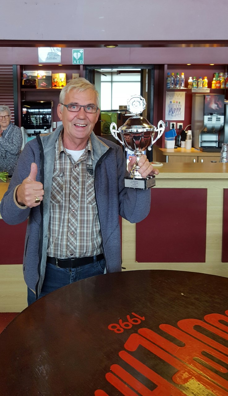 Flip Weerdestein wint klaverjassen 2016-2017