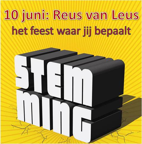 Stemming zorgt voor sfeer tijdens de Reus van Leus