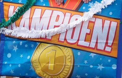 Huldiging Jeugdkampioenen op 17 juni a.s.