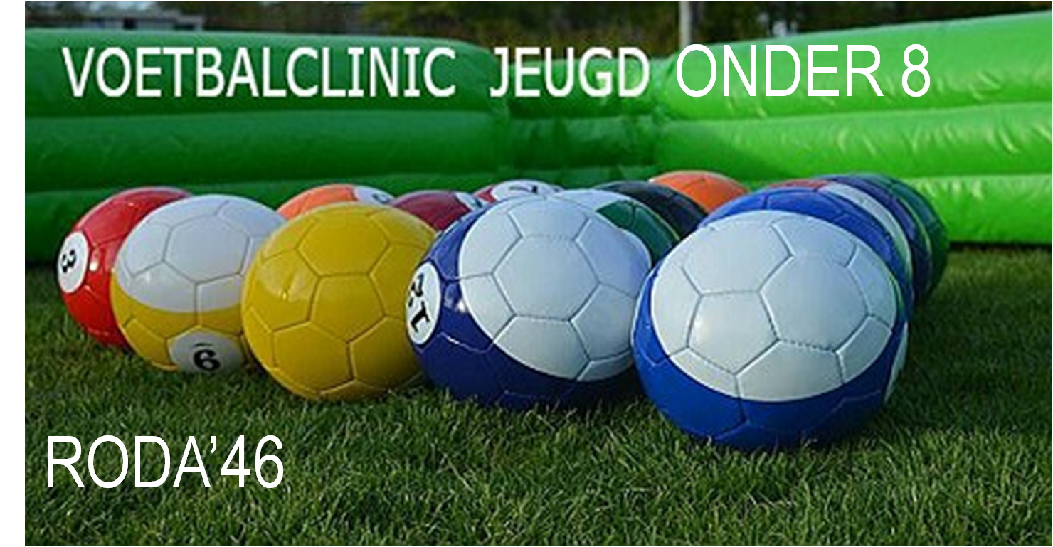Voetbalclinic voor Roda-jeugd onder 8