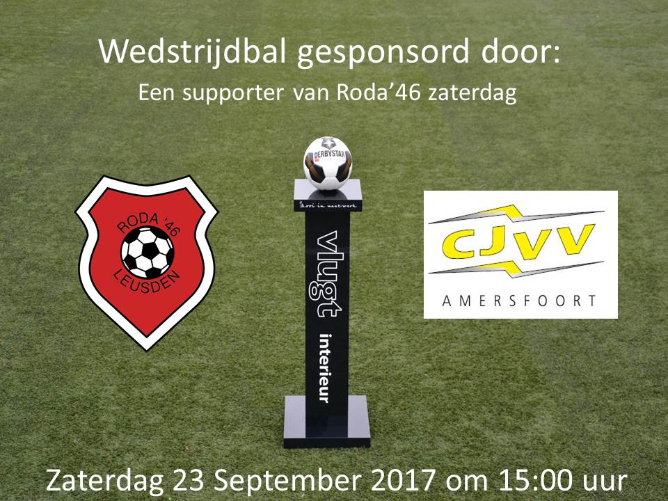 Voorbeschouwing Roda’46 1 – CJVV 1
