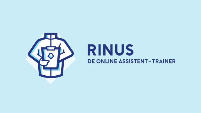 Gebruik Rinus, de online assistent-trainer