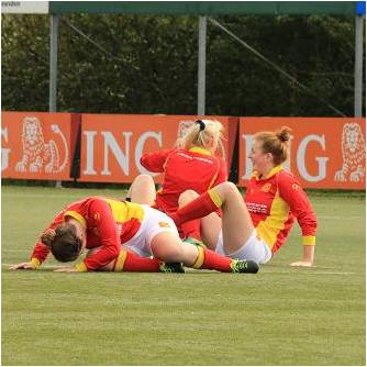 Roda dames hebben de wind in de zeilen