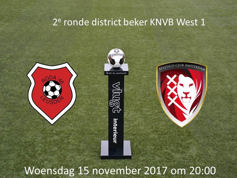 Bekerwedstrijd Zaterdag 1