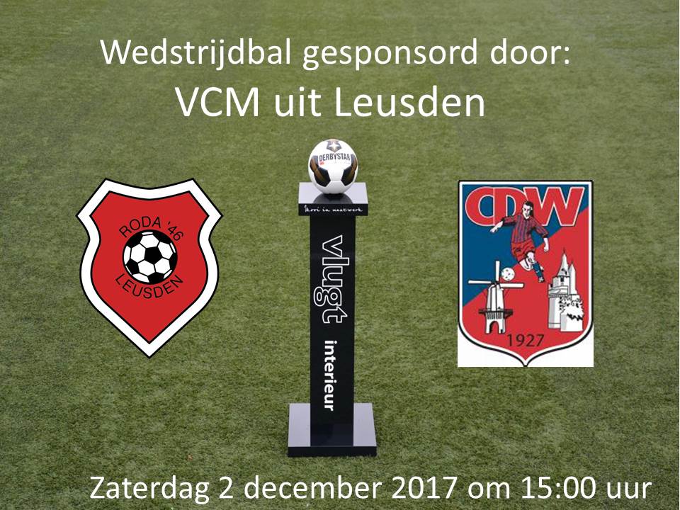 Voorbeschouwing Roda’46 1 – CDW 1