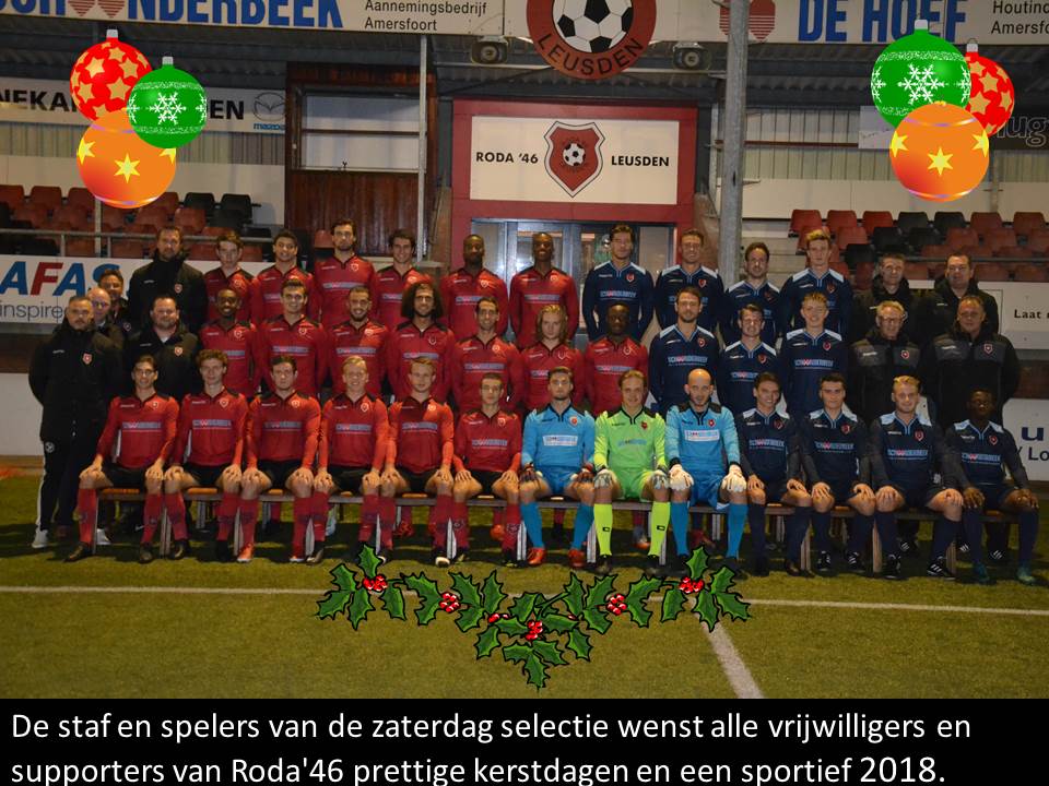 Kerstgroet zaterdag 1