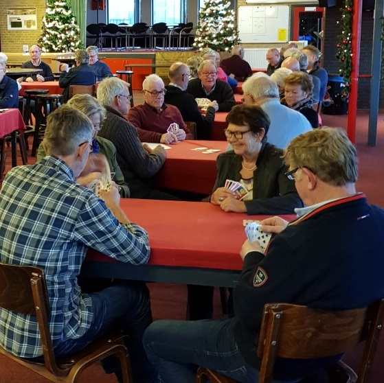 Willem van de Bremer wint Kerstklaverjassen