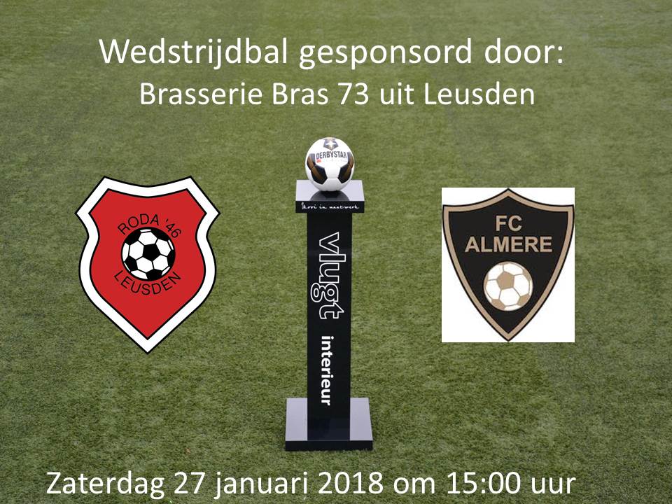 Voorbeschouwing Roda’46 1 – FC Almere 1