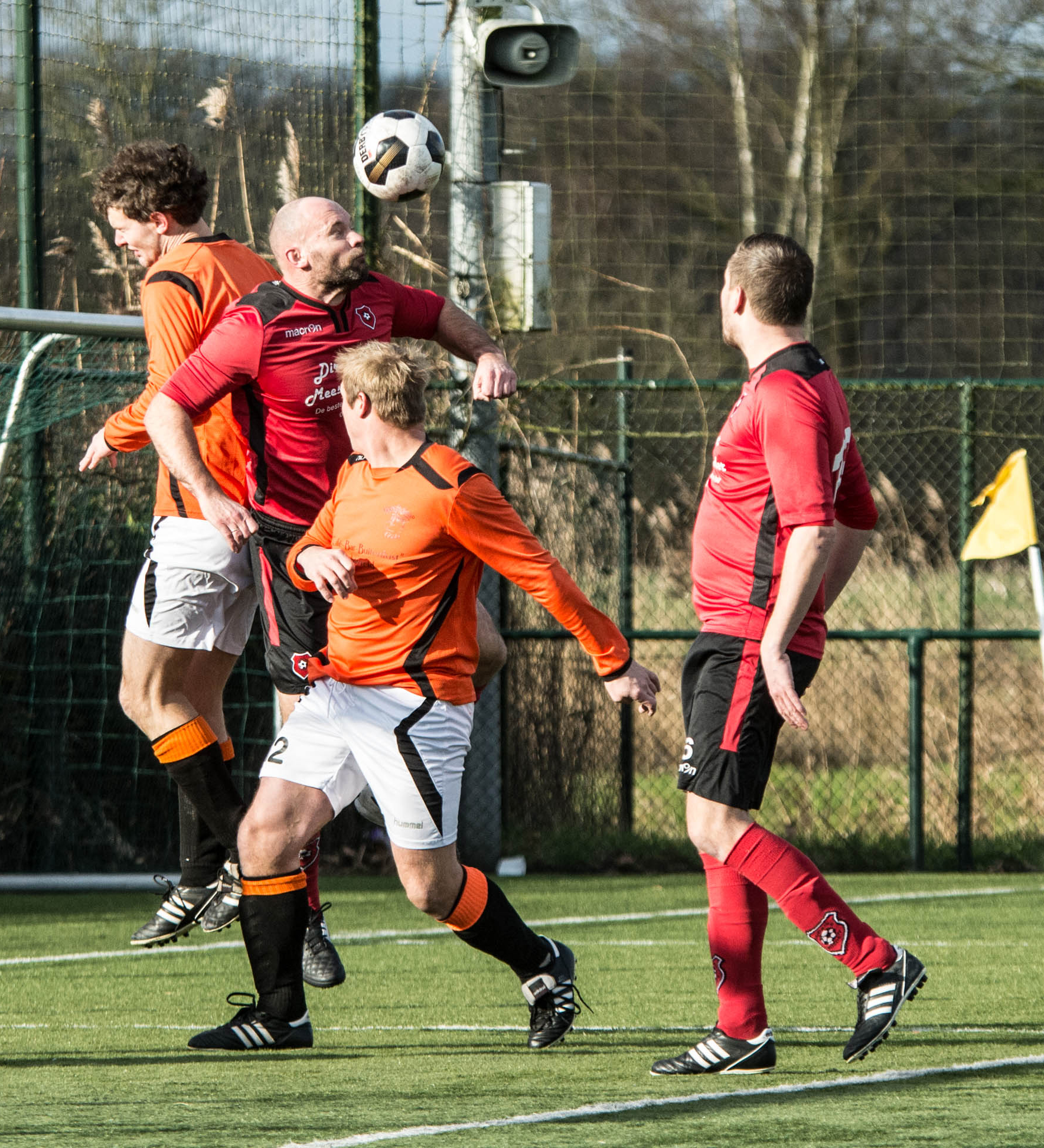 Roda '46 zondag 6 verliest de derby tegen Achterveld 3