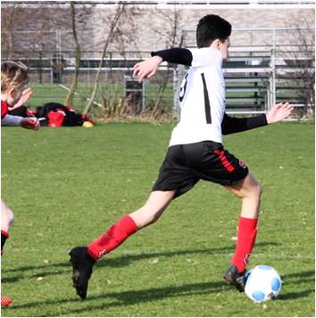 Roda JO14.2 veel te sterk voor AFC Quick JO14.2