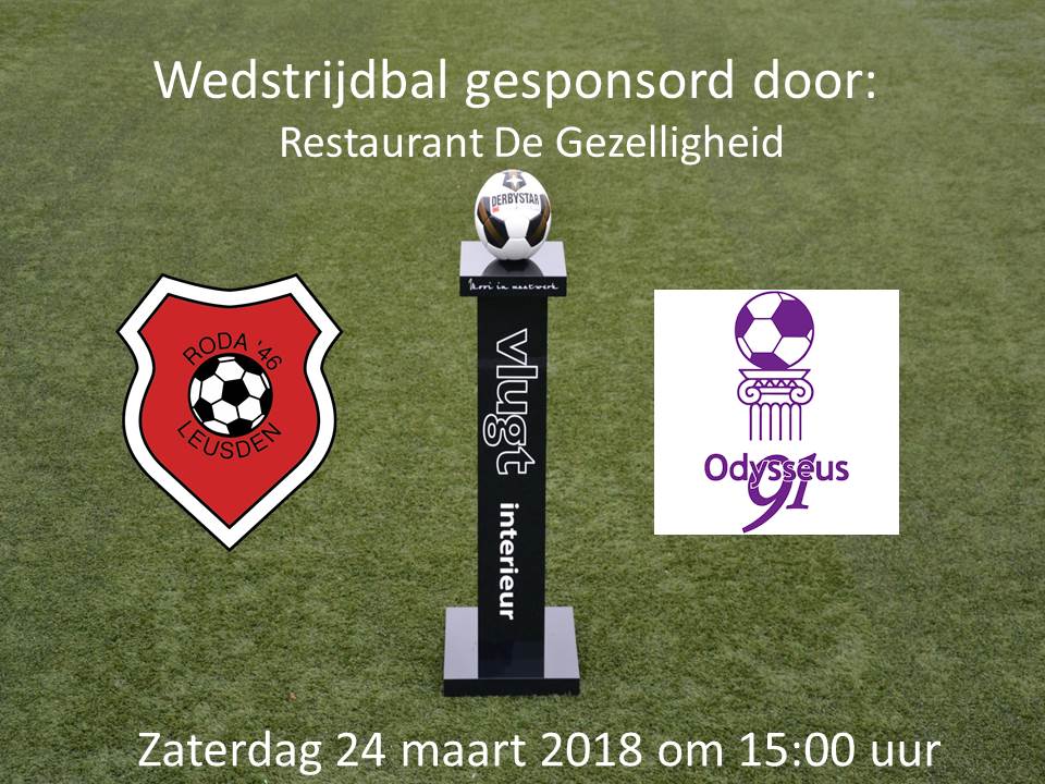 Voorbeschouwing Roda’46 1 – Odysseus’91 1