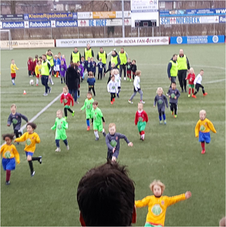 Programma en teamindeling Mini's en Kiddies