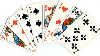 Wie o wie staat bovenaan bij klaverjassen?