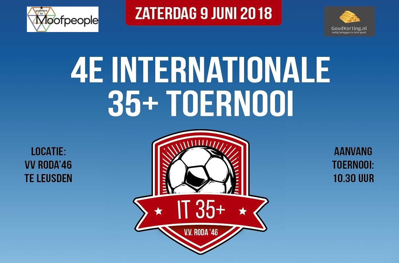 Volop activiteiten tijdens Internationaal 35+ toernooi