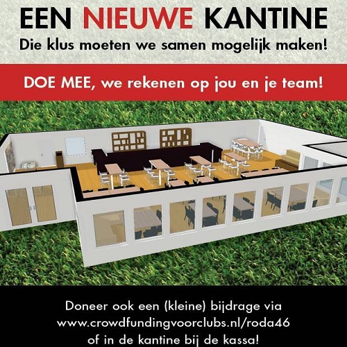 Nieuws verbouwing kantine