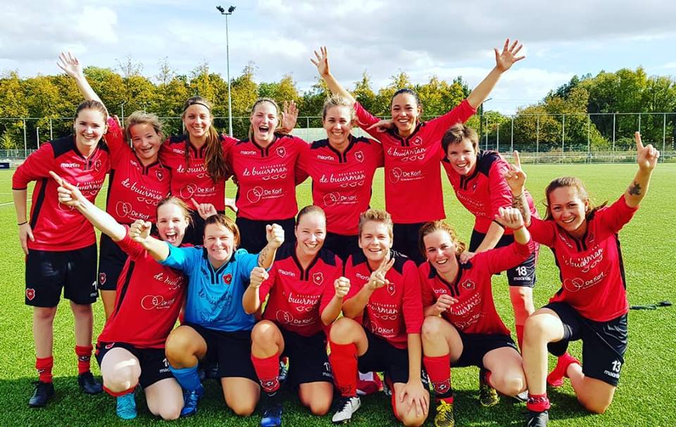 Ruime zege Roda'46 Vr1 op Rivierwijkers