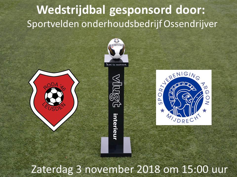 Voorbeschouwing Roda’46 1 – Argon 1