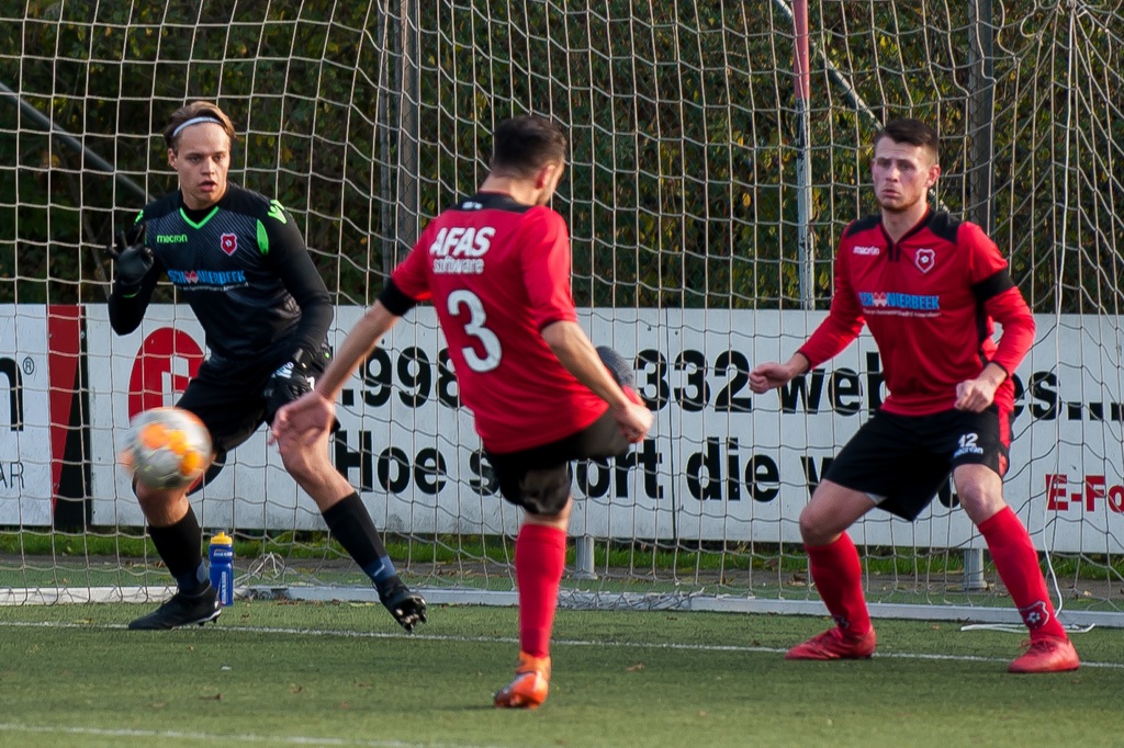 Goalie grijpt zijn kans