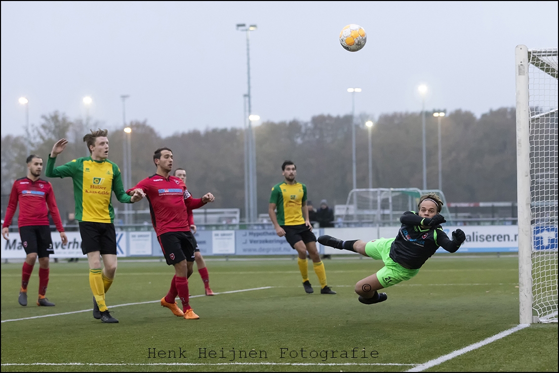 Roda zaterdag 3-3 in topper tegen Huizen (1)