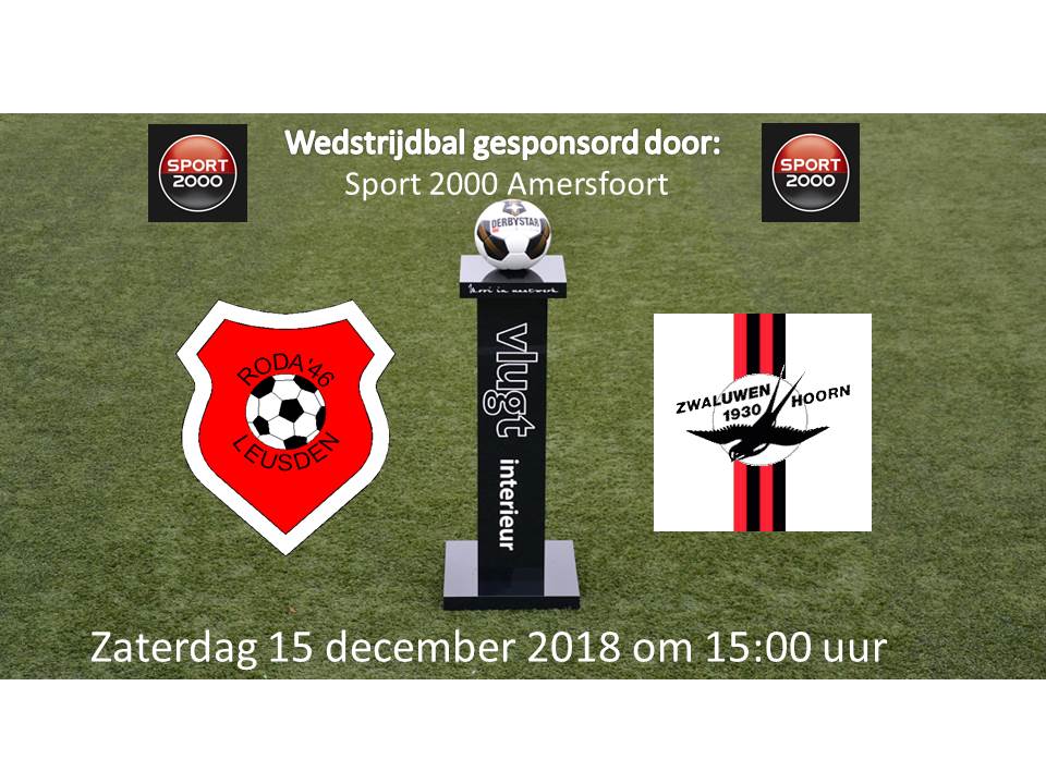 Voorbeschouwing Roda’46 1 – HCSV Zwaluwen’30 1