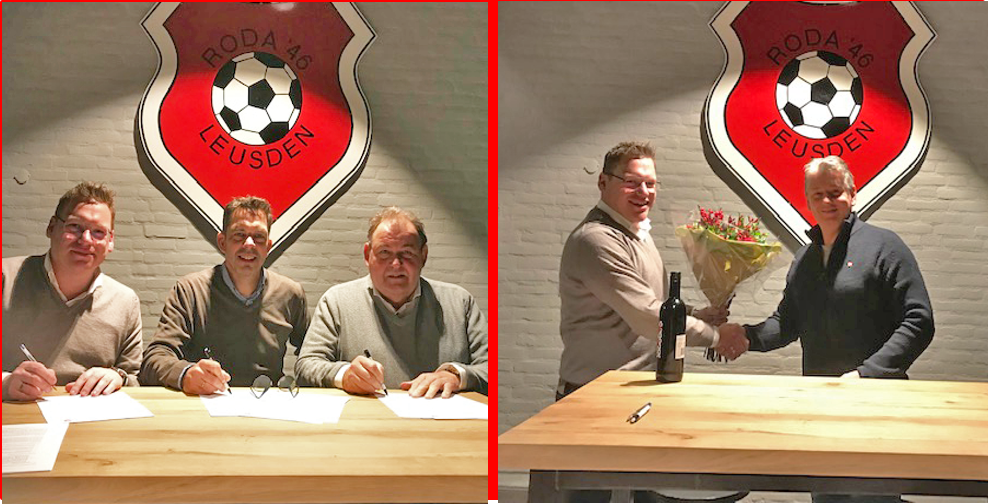 Drie nieuwe sponsoren voor RODA ’46