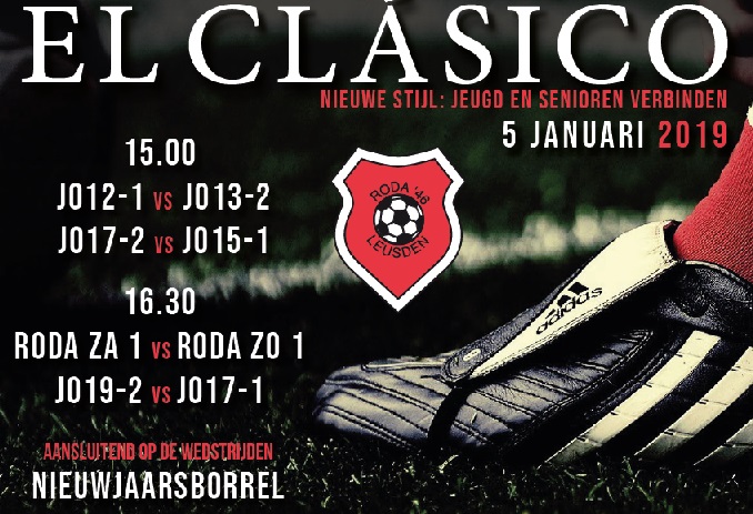 El Clásico en Nieuwjaarsborrel