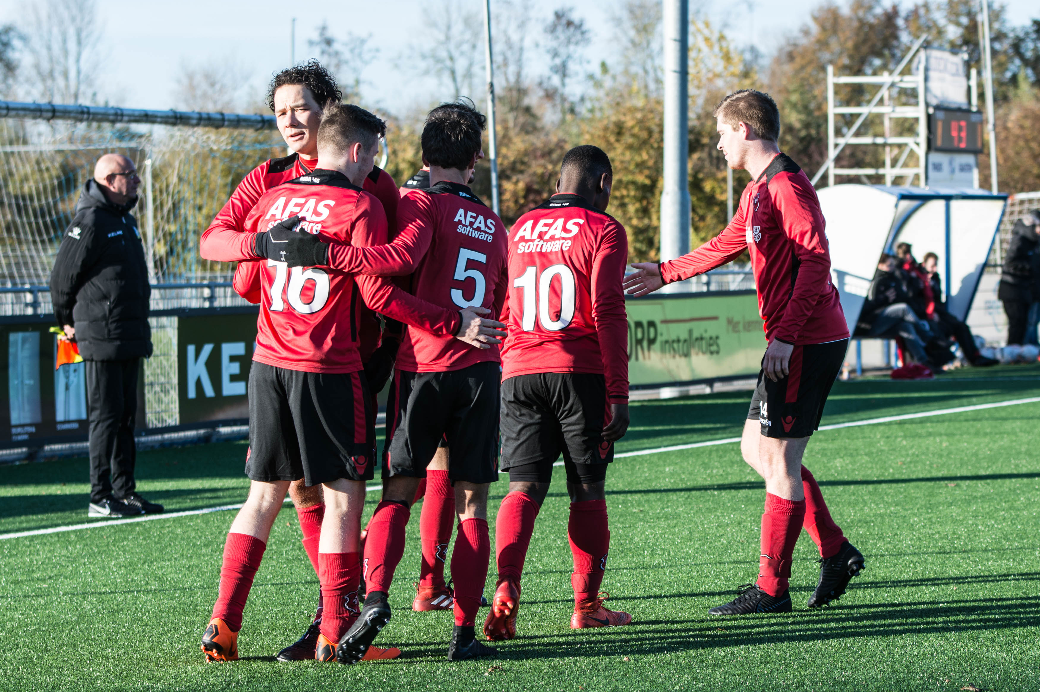 Roda Zon1 start 2019 tegen P.V.C.
