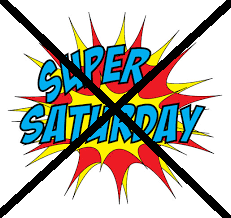 Super Saturday verplaatst naar andere datum