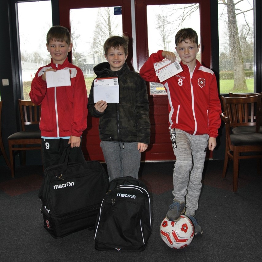 Grote bijdrage Jeugd van liefst 4800,=