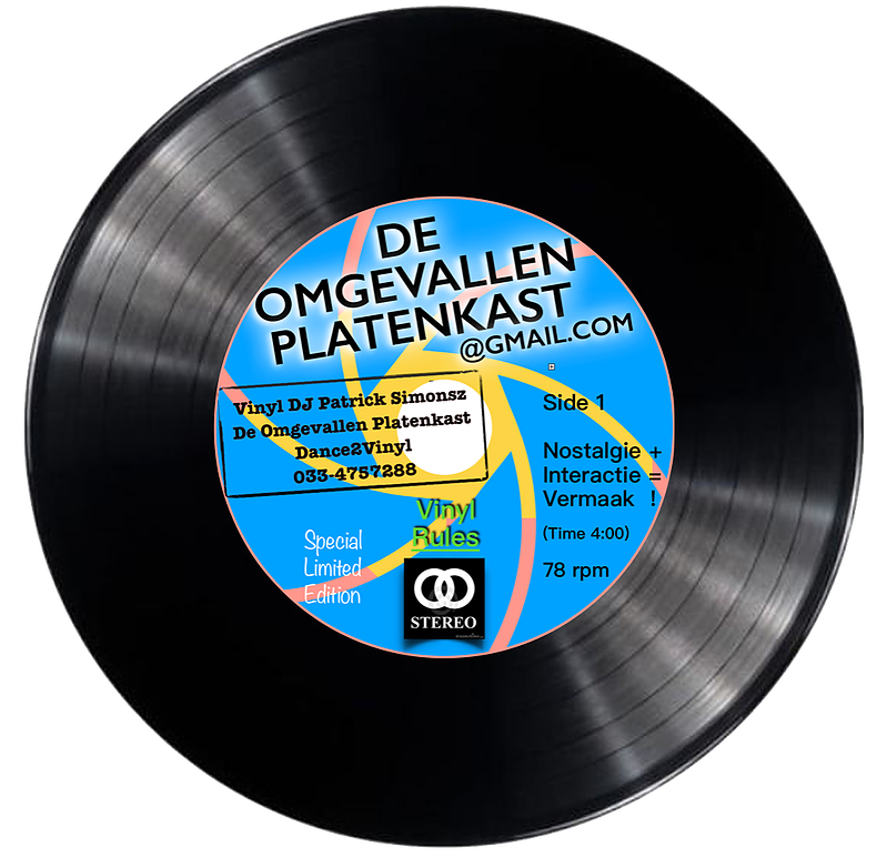 Zat 25 mei bij Roda: De Omgevallen Platenkast