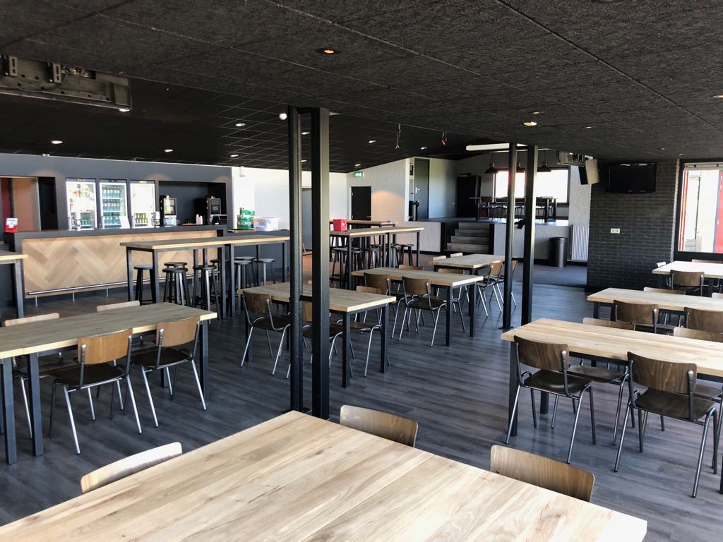 Zaterdag 1 juni: kantine om 09.00 uur open