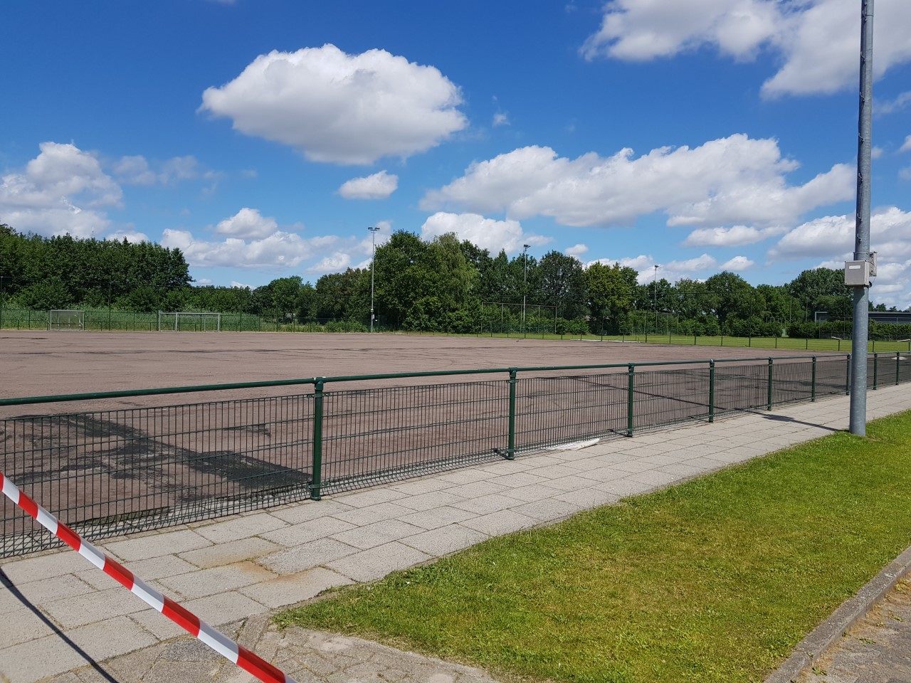 Renovatie veld 3 en 4 in volle gang