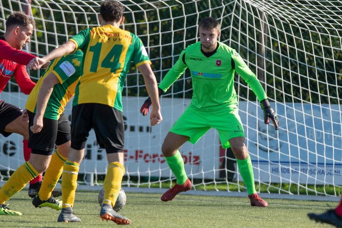 Roda'46 zaterdag pakt fortuinlijk punt tegen Huizen