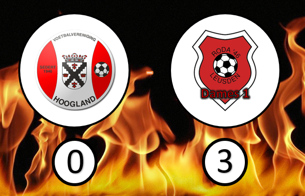 Roda-dames opnieuw te sterk voor Hoogland Vr2