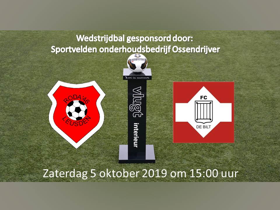 Voorbeschouwing Roda’46 1 – FC De Bilt 1 (1)