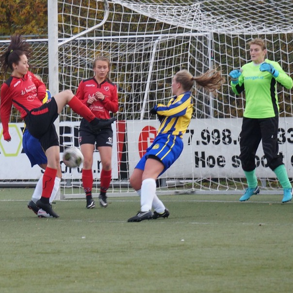 Dames Roda'46 op kop na winst op SVO Krommerijnstreek