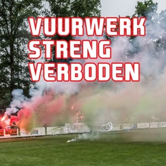 Vuurwerk streng verboden