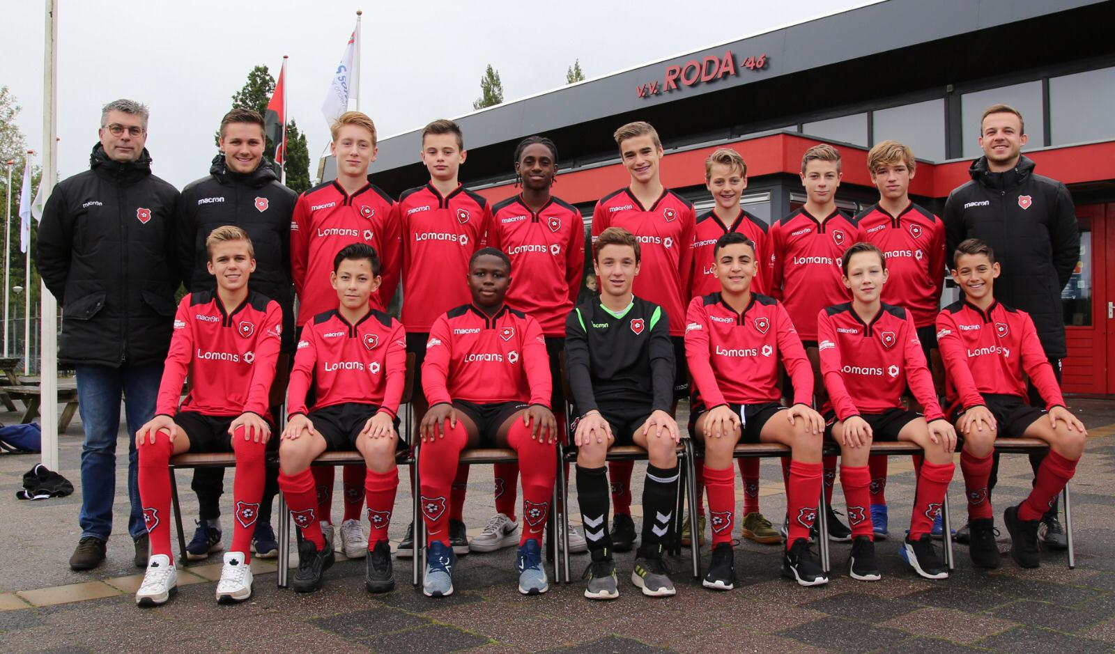 JO14.1 speelt gelijk tegen koploper