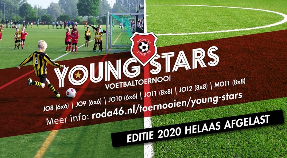 YoungStars voetbaltoernooi definitief afgelast