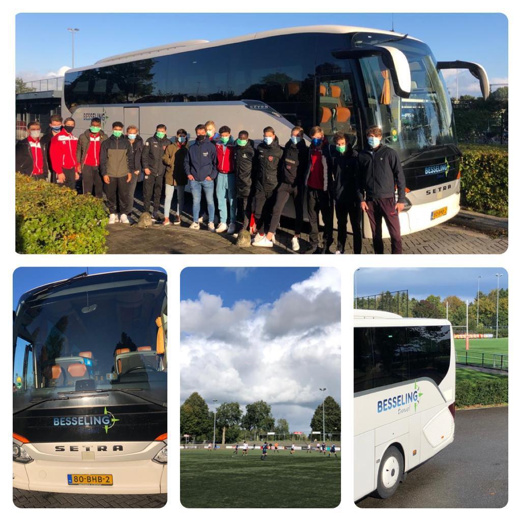 Roda JO19.1 pakt winst en 1e positie in Haren (1)