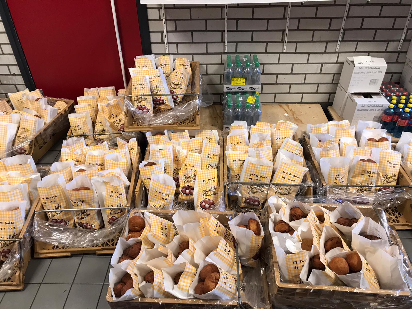 Oliebollenactie levert mooi bedrag op