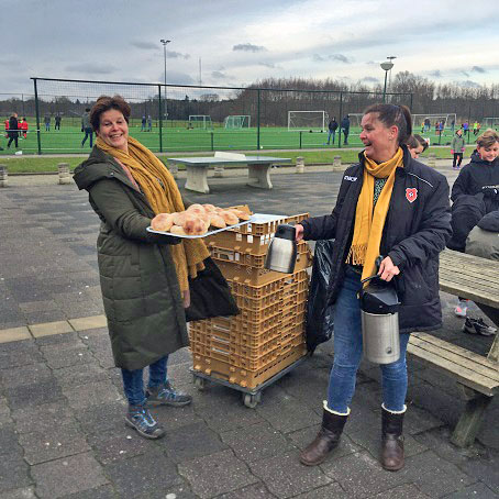 Warm bedankje voor de vrijwilligers